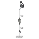 Klein Agent 1-WIRE Ptt Earpiece C-ring Earloop For Motorola Kenwood Vertex Radio New. Price: $37.00.