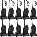 Walkie Talkies 10 Pack Long Range Rechargeable 2 Way Radio Uhf Of New. Price: $170.05.