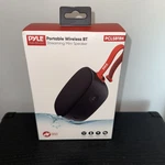Pyle Portable Wireless Bt Streaming Mini Speaker- IPX7; Built-in Microphone New. Price: $23.00.