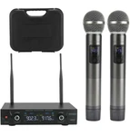 Wireless Microphone System Gudeholo Metal Dual Professional Home Ktv Set New. Price: $169.99.