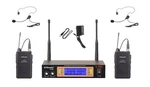 Gtd Audio 2CH Uhf Handheld Lavaliere Wireless Microphone System New 35LL. Price: $89.00.
