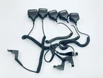 *for Parts* Lot Of Motorola NMN6156B Portable Speaker Microphone. Price: $49.99.