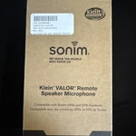 Klein Valor Remote Speaker Microphone For XP5S And XP8 New Box. Price: $94.00.