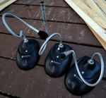Lot Of 3 - Motorola Gooseneck Microphones B1914A No Cable Used. Price: $69.99.