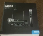 Wireless Microphone System Gudeholo Metal Dual Professional Home Ktv Set Open. Price: $140.00.