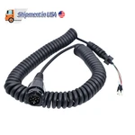 For Motorola HMN1090A HMN1090B HMN1090C Radio Microphone Replacement Curly Cable New. Price: $34.65.