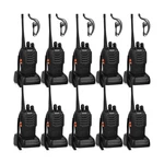 Walkie Talkies 10 Pack Long Range Rechargeable 2 Way Radio Uhf 16-CHANNEL Wit... New. Price: $156.28.