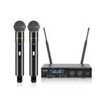 Wireless Microphone System, Cordless Handheld Dynamic Mic, Dual Uhf 200-CHANN... New. Price: $168.77.