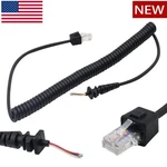 Cable Micorphone Cord For Motorola GM300 SM50 M1225 Cdm GM3188 GM3688 Radio New. Price: $6.95.